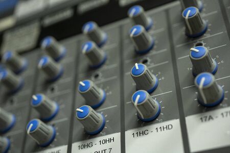 Volume Knob on a BGM Cloud systemの写真素材