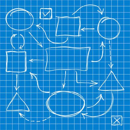 Set of hand-drawn speech bubbles. Vector illustration.のイラスト素材