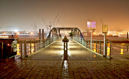 Hamburg Port Fish auction hallの写真素材