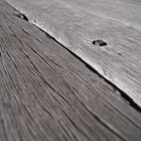 Wooden Plank with Boltの写真素材