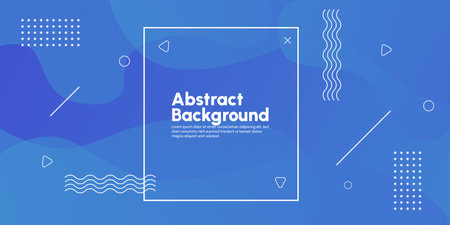abstract geometric shapes composition background.のイラスト素材