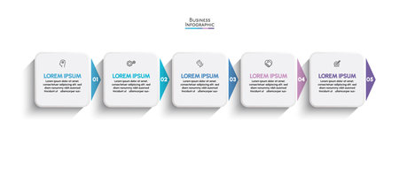 Business data visualization. timeline infographic icons designed for abstract background template milestone element modern diagram process technology digital marketing data presentのイラスト素材