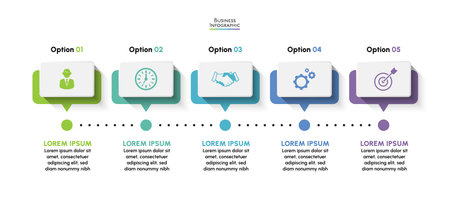Business data visualization. timeline infographic icons designed for abstract background template milestone element modern diagram process technology digital marketing data presentのイラスト素材