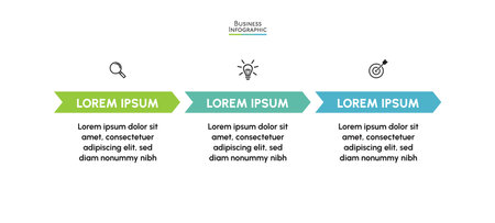 Business data visualization. timeline infographic icons designed for abstract background templateのイラスト素材