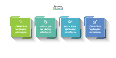 Business data visualization. timeline infographic icons designed for abstract background template milestone element modern diagram process technology digital marketing data presentのイラスト素材