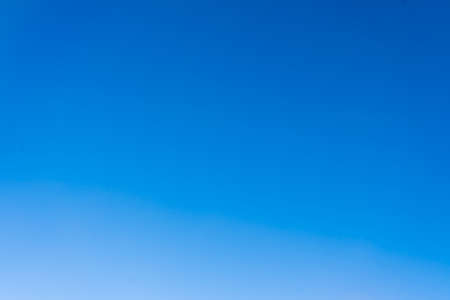 Cloudless blue sky in the morning in sun light.の写真素材