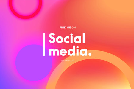 trendy grainy background with vibrant colors vector design illustrationのイラスト素材