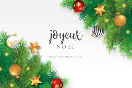 beautiful christmas background design vector illustrationのイラスト素材
