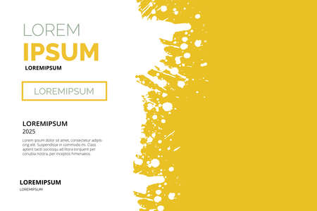 New season banner template with splash vector design illustrationのイラスト素材