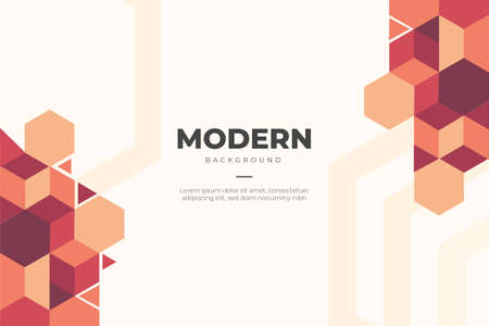 modern business background with geometric shapes design vector illustrationのイラスト素材