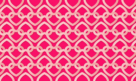 cute valentine s day background with hearts pattern design vector illustrationのイラスト素材