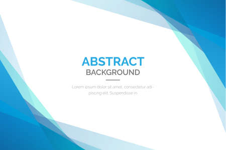 abstract background with blue shapes design vector illustrationのイラスト素材