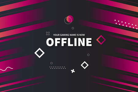 creative twitch background with memphis elements design vector illustrationのイラスト素材