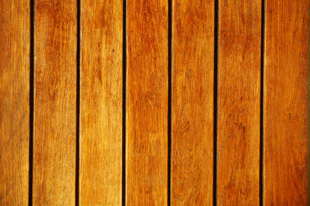 Row of wood planks in a beautiful lightの写真素材