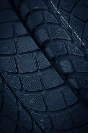 Color close up of some motorcycle tires.の写真素材