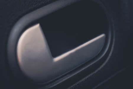 Close up shot of a car's door opener.の写真素材