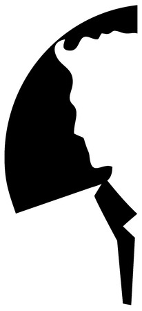 Young Businessman Handsome man logoのイラスト素材