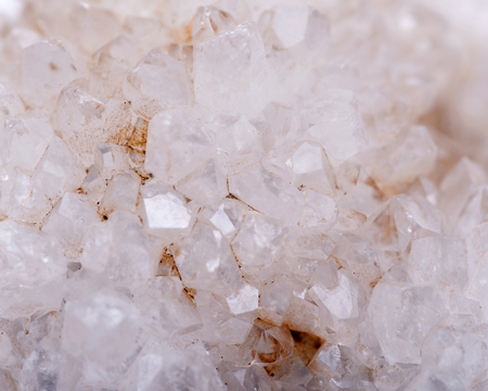 High grade Aurora Rainbow Quartz cluster from Indiaの写真素材