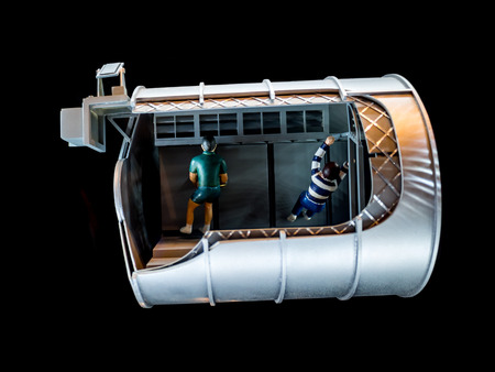 Model of spacecraftの写真素材