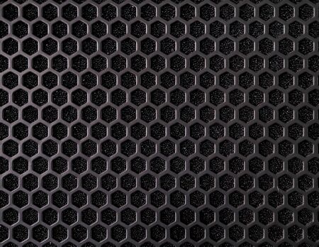 Honeycomb pattern of grille, loudspeaker mask