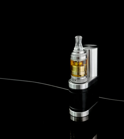 Advanced personal vaporizer or e-cigarette Vintage style, side by side style