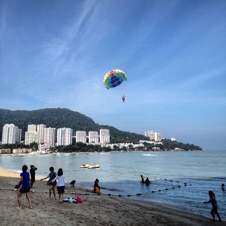 At the beachの素材
