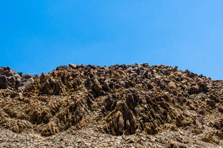 Alabama Hills are a range of hills and rock formations near the eastern slope of the Sierra Nevada Mountains in the Owens Valley, west of Lone Pine in Inyo County, California.の写真素材