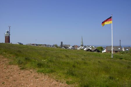 German Flag on Helgoland