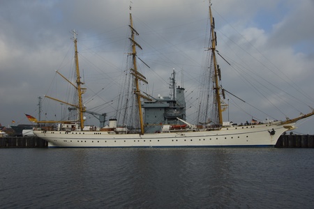 The tall ship of the German Navy Gorch Fock