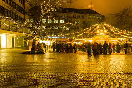 The Christmas Market in Kielのeditorial素材