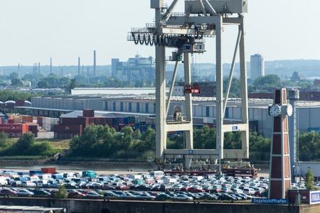 The Ãberseequartier in Hamburg Hafen Cityのeditorial素材