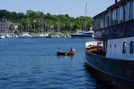  Impressions of the first day of the Rum Regatta 2014 Flensburgのeditorial素材
