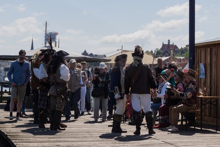  Impressions of the first day of the Rum Regatta 2014 Flensburgのeditorial素材