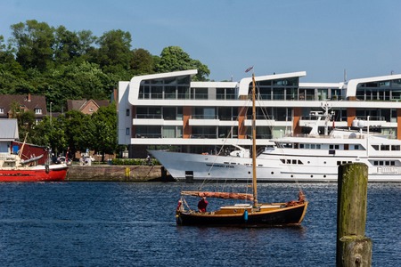  Impressions of the first day of the Rum Regatta 2014 Flensburgのeditorial素材