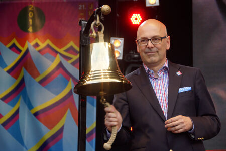 Grand Opening Ceremony of the Kieler Woche 2014  with the Prime Minister of Schleswig-Holstein Torsten Albig and President Joachim Gauckのeditorial素材