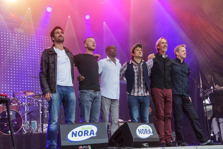 Kiel, Germany  24nd June, 2014  The Band Mike and the Mechanics with Mike Rutherford also from Genesis is performing のeditorial素材