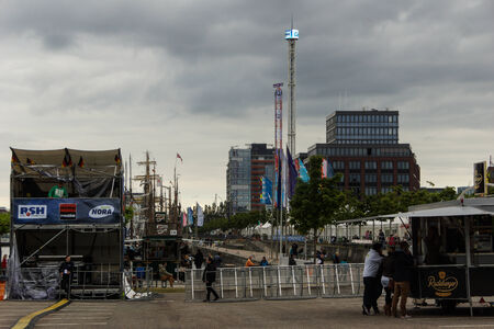 Kiel, Germany  24nd June, 2014  Impressions of the fourth Day of the Kieler Woche 2014 のeditorial素材