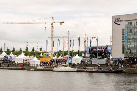 Kiel, Germany - June 19th 2016: Impressions of the second Day of the Kieler Woche 2016のeditorial素材