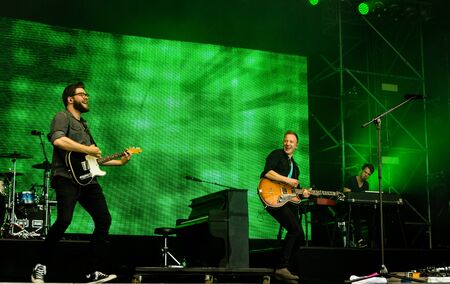 Kiel, Germany - June 19th 2016: The singersongwriter Joris  performs with his band on the HÃ¶rn...
