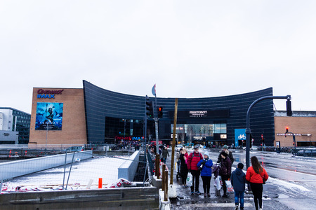 Fisketorvet Copenhagen Mall in Copenhagen, Denmarkのeditorial素材