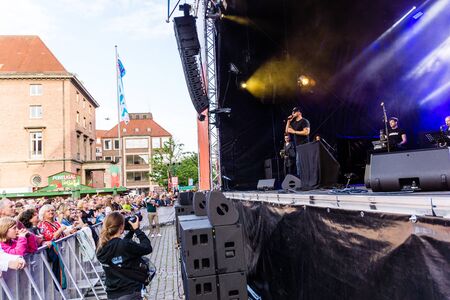 Kiel, Germany - June 21st 2019: Kiel is singing - Kiel's largest choir