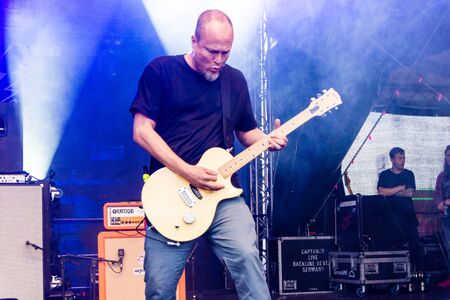 Kiel, Germany - June 24th 2019: The Band "Ugly Kid Joe" is performing in the Radio BOB! Rock Campのeditorial素材