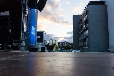 Kiel, Germany - June 27th 2019: The Rapper Kool Savas is performing on the HÃ¶rn Stage