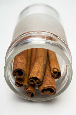 Cinnamon sticksの写真素材