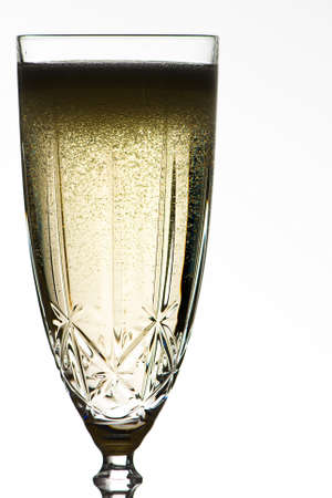Champagne in glassの写真素材