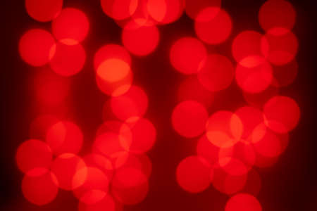 Bright Orange Boken on a Black Backgroundの写真素材