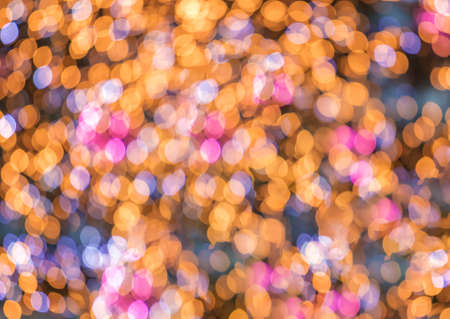 Beautiful colorful bokeh. Background photographed with an old lens.の写真素材