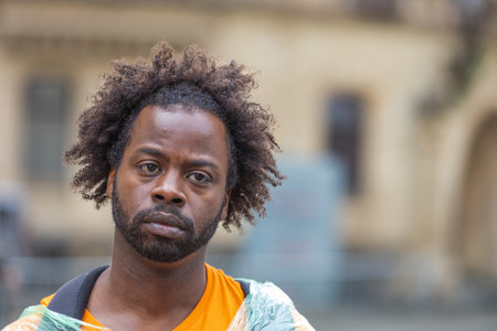 Brno, Czech Republic, August 05 2023 - Brasil Fest Brno 2023 parade of dancers and drummers in beautiful costumes.のeditorial素材