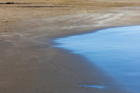 Seascape at Faro de Maspalomas on Gran Canaria, Spainの写真素材