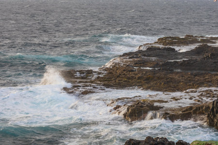 An interesting geological formation on the east coast of Gran Canaria, right on the border of the...